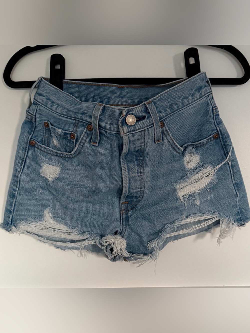 Levi’s 501 Original Fit High-Rise Womens Jean Shorts